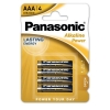 PANASONIC baterie alkaiczne LR03 - 1.5V  AAA 4szt