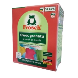 Frosch proszek do prania tkanin kolorowych 1,35kg Owoc Granatu